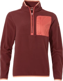 Vaude Rosemoor Halfzip Fleece Pullover Pullover dark cherry (Damen)