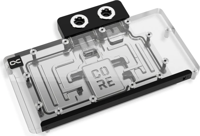 Alphacool Core RX 9070 XT Swift + Quicksilver mit Backplate