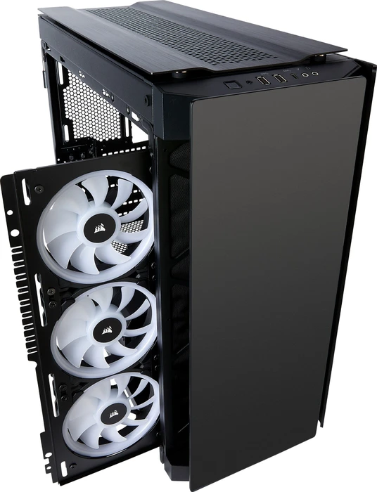 Corsair Obsidian 500D RGB SE, Glasfenster