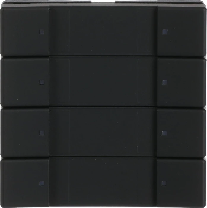 Busch-Jaeger Bedienelement 4/8-fach, Plattform 63, schwarz matt