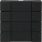 Busch-Jaeger Bedienelement 4/8-fach, Plattform 63, schwarz matt Vorschaubild