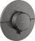 Hansgrohe Axor ShowerSelect ID rund Thermostat für 1 Verbraucher polished black chrome Vorschaubild