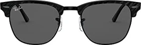 Ray-Ban RB3016 Clubmaster Marble 51mm wrinkled black/dark grey classic