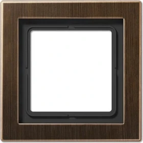 Jung Serie LS-design Rahmen 1-fach, messing antik