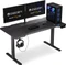 Endorfy Atlas L Electric elektrisch höhenverstellbarer Sitz-Steh-Schreibtisch 150x78cm Carbon/schwarz Vorschaubild