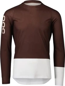 POC MTB Pure LS Trikot langarm axinite brown/hydrogen white (Herren)