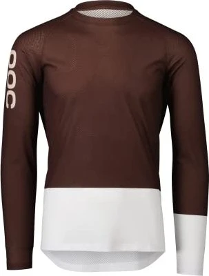 POC MTB Pure LS Trikot langarm axinite brown/hydrogen white (Herren)