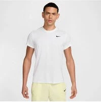Nike Court Victory Dri-FIT Funktionsshirt kurzarm weiß/schwarz (Herren)