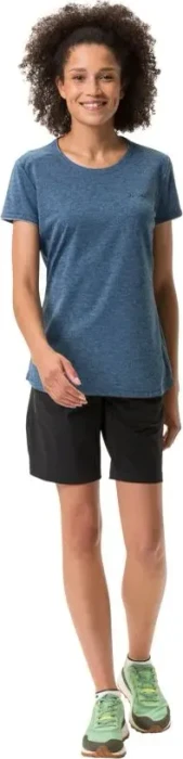 Vaude Essential Funktionsshirt kurzarm dark sea uni (Damen)