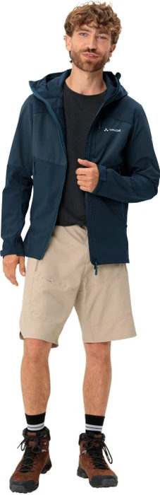 Vaude Roccia II Softshell Funktionsjacke dark sea uni (Herren)