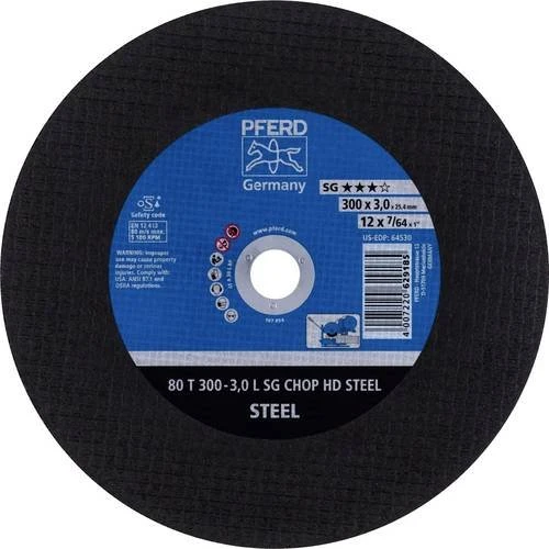 Pferd 80 T 300-3.0 L SG CHOP HD STEEL/25.4 Trennscheibe, 300x3x25.4mm, 20 Stück