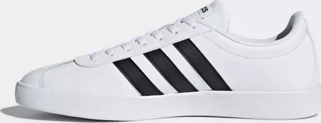 adidas VL Court 2.0 cloud white/core black (Herren)
