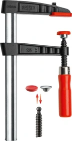 Bessey TG50S17 Temperguss-Schraubzwinge, 500/175mm