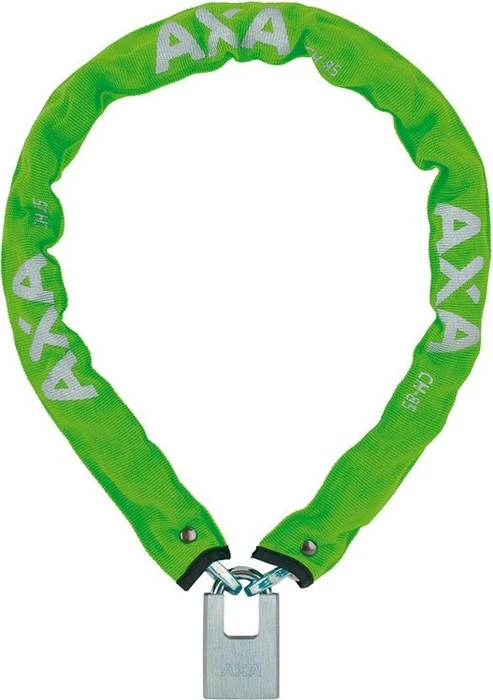 AXA Clinch 85cm Kettenschloss, Schlüssel grün