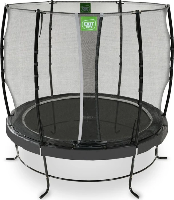 Exit Toys Lotus Classic mit Sicherheitsnetz 253cm Trampolin schwarz