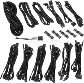 BitFenix Alchemy 2.0 BQT-DPP-Series Kabel Kit für Netzteile, schwarz (BFX-ALC-BQTKK-RP)