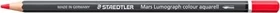 Staedtler Mars Lumograph colour aquarell 104 Aquarellstift scharlachrot, Kartonetui, 6er-Pack