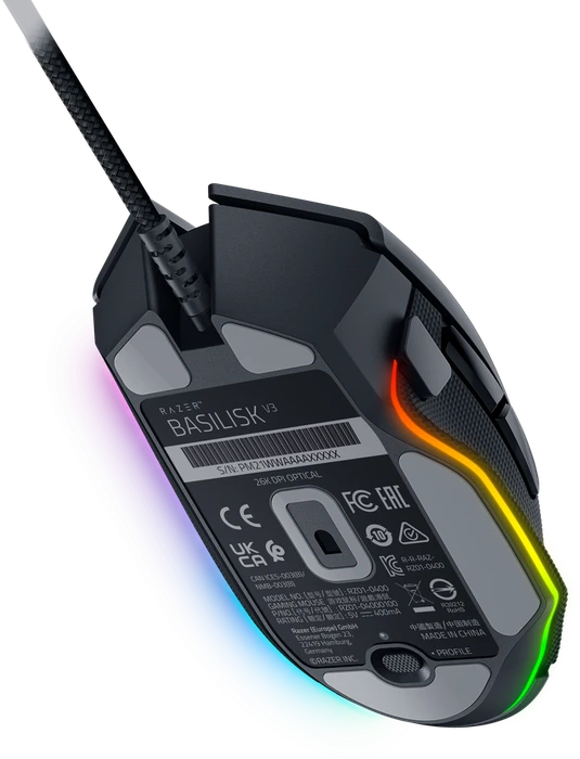 Razer Basilisk V3, USB