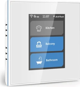 Lanbon L8-HS LCD Display Smart Switch Light, weiß