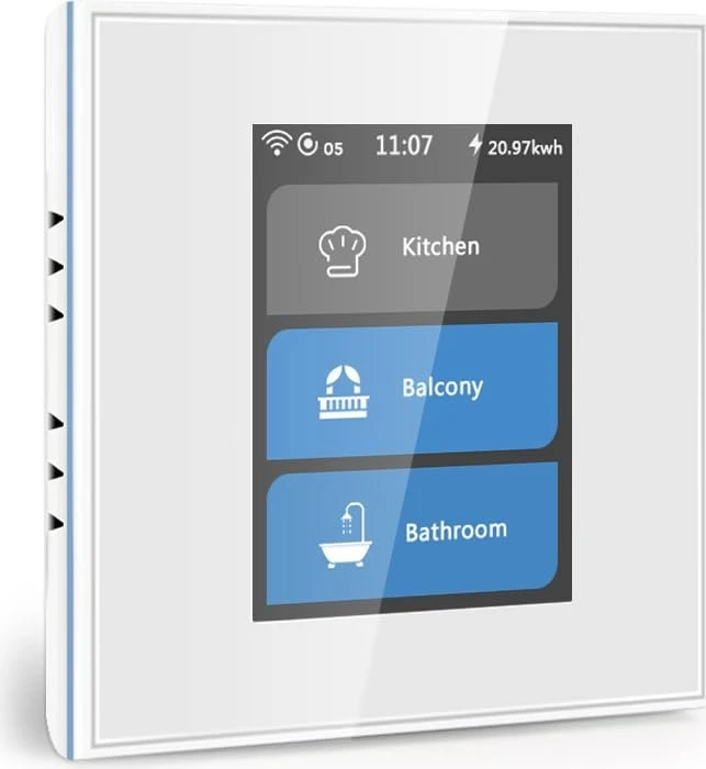 Lanbon L8-HS LCD Display Smart Switch Light, weiß