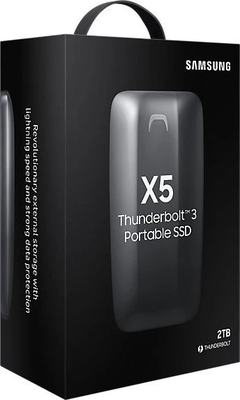 Samsung Portable SSD X5, 1TB, Thunderbolt 3 / USB-C 3.1