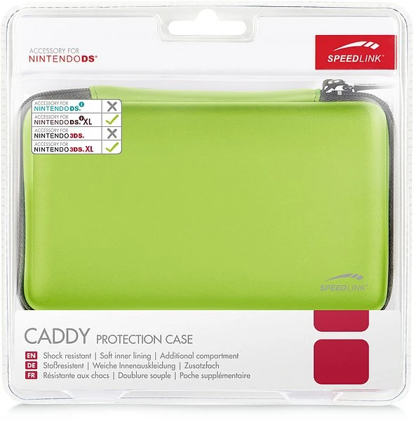 Speedlink Nintendo 3DS Caddy Protection Case Tasche grün (DS)