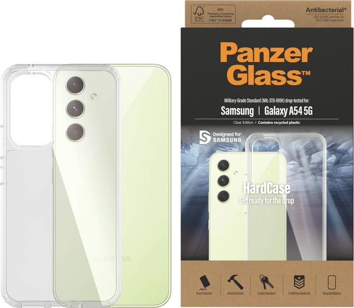 PanzerGlass Hard Case für Samsung Galaxy A54 5G transparent