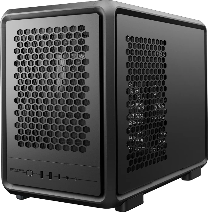 Cooler Master MasterFrame 400 Mesh, schwarz, Glasfenster