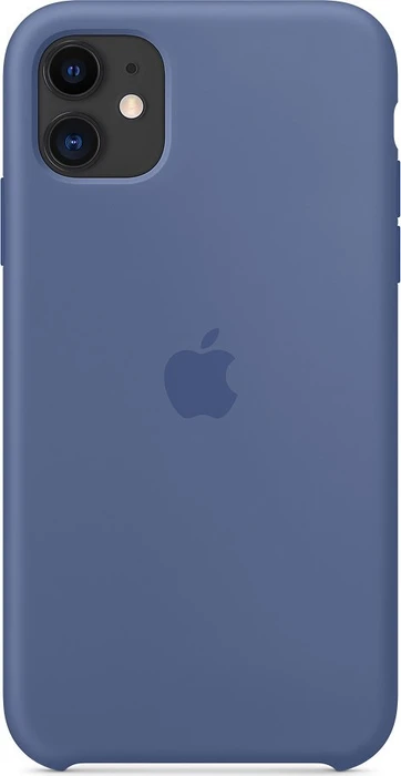 Apple Silikon Case für iPhone 11 leinenblau