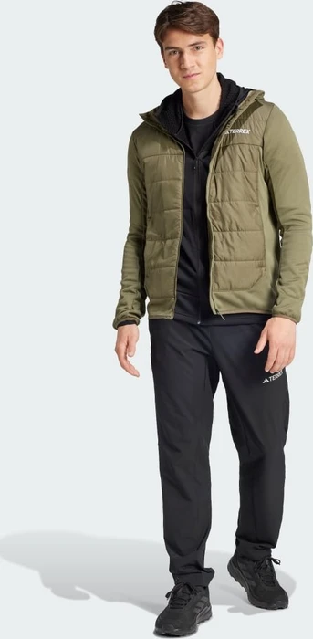 adidas Terrex Multi Hybrid Insulated Kapuze Jacke olive strata (Herren)
