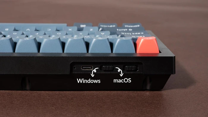 Keychron V3 Max, Carbon Black, 80% TKL, LEDs RGB, hot-swap, Gateron Jupiter BROWN, USB/Bluetooth, US