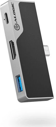 Alogic Ultra Series USB-C Dock Nano Mini, Space Grey, USB-C 3.0 [Stecker]