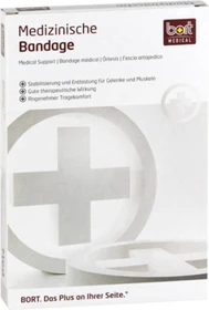 Bort Medical Zweizug Kniestütze Größe M beige, 1 Stück