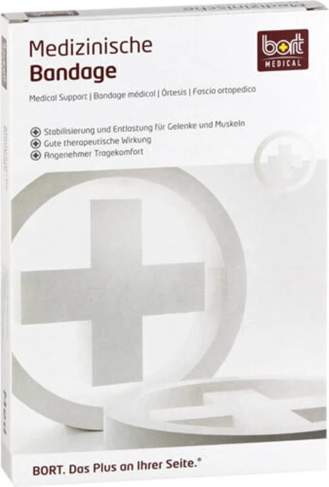 Bort Medical Zweizug Kniestütze Größe M beige, 1 Stück