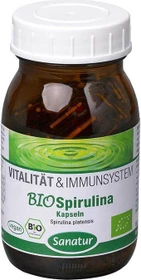 Sanatur Biospirulina Mikroalgen Kapseln, 100 Stück