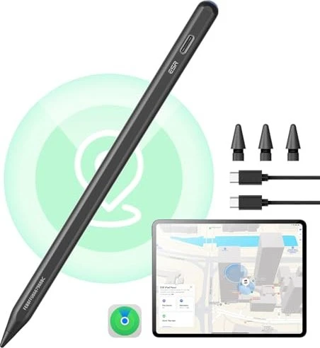 ESR Geo Digital Pencil magnetisch für iPad, schwarz