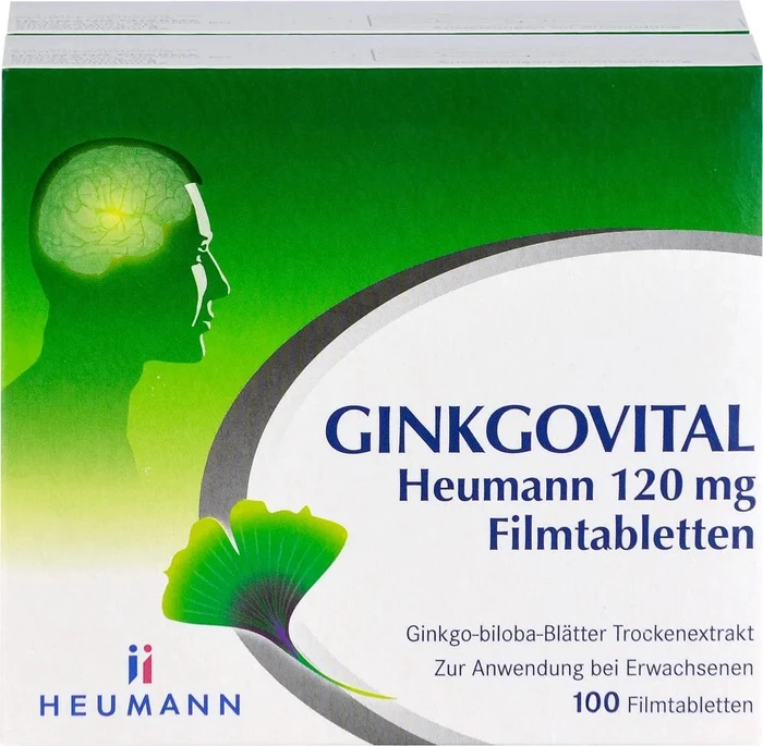 Ginkgovital 120mg Heumann Filmtabletten, 200 Stück