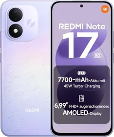 Xiaomi Redmi Note 17 5G 256GB celestial purple