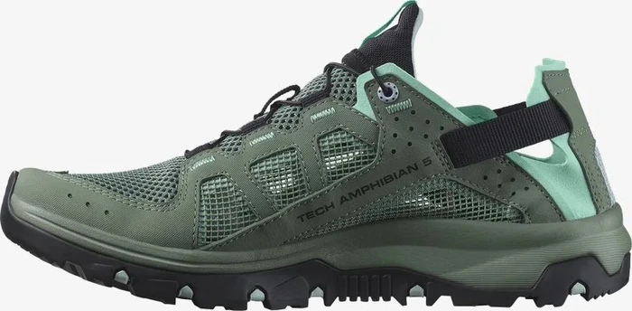 Salomon Techamphibian 5 laurel wreath/arctic ice/marine blue (Damen)
