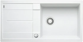 Blanco Metra XL 6 S Einbau Becken reversibel mit Ablauffernbedienung weiß