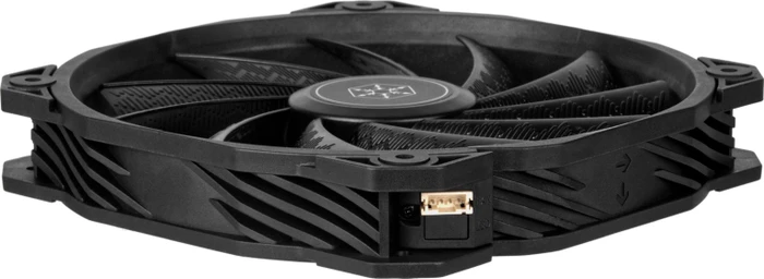 SilverStone Shark Force 160, schwarz, 160mm