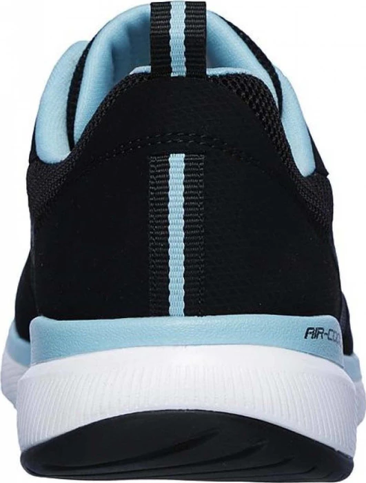 Skechers Flex Appeal 3.0 Go Forward schwarz/türkis (Damen)
