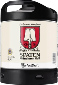 PerfectDraft Bierfass Spaten Münchner Hell 6l
