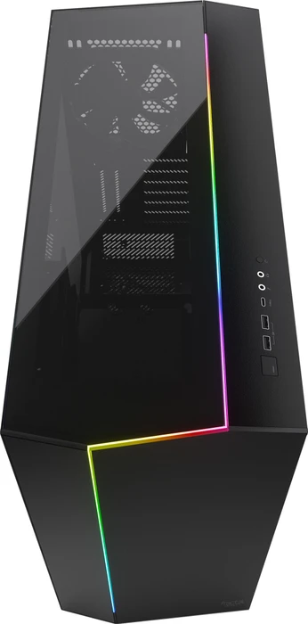 Fractal Design Vector RS Blackout Dark TG, Glasfenster