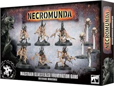Games Workshop Warhammer Necromunda - Malstrain Genestealer Abomination Gang