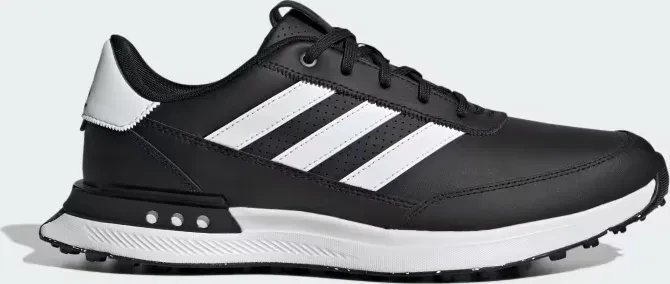 adidas S2G Spikeless Leather 24 core black/cloud white/pure teal (Herren)