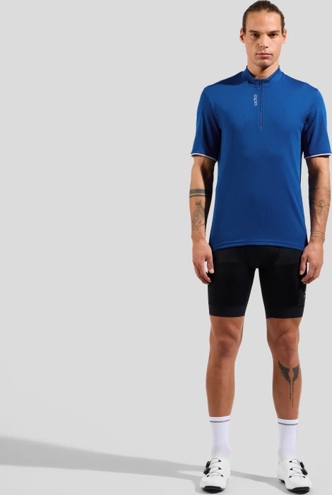 Odlo The Essential Half Zip Trikot kurzarm limoges (Herren)
