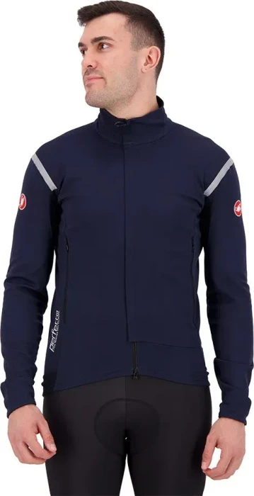 Castelli Perfetto RoS 2 Fahrradjacke savile blue/silver grey (Herren)