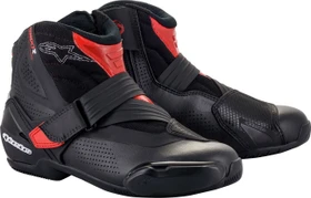 Alpinestars SMX-1 R V2 Belüfteter Motorradschuh schwarz/rot