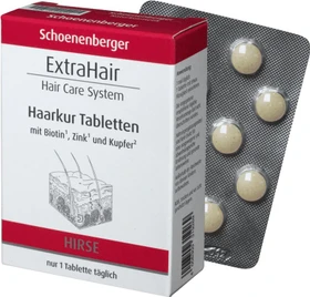 Schoenenberger ExtraHair Hair Care System Haarkur Tabletten, 30 Stück